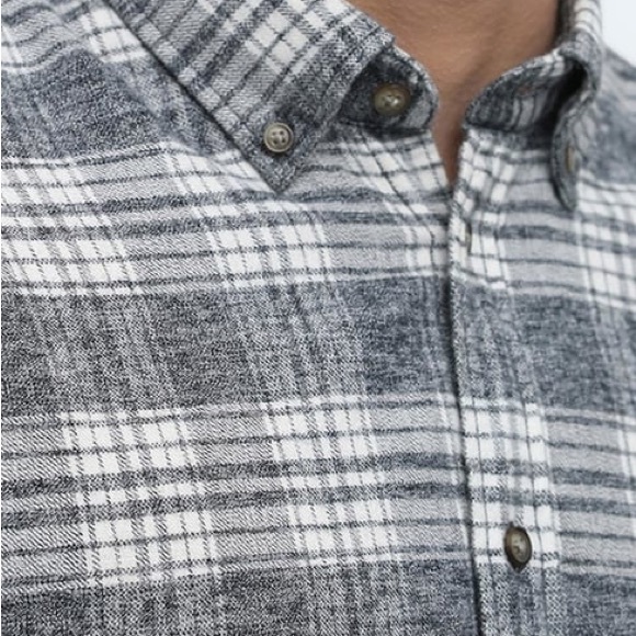 Selected Homme men’s check cotton button down shirt - Picture 3 of 9